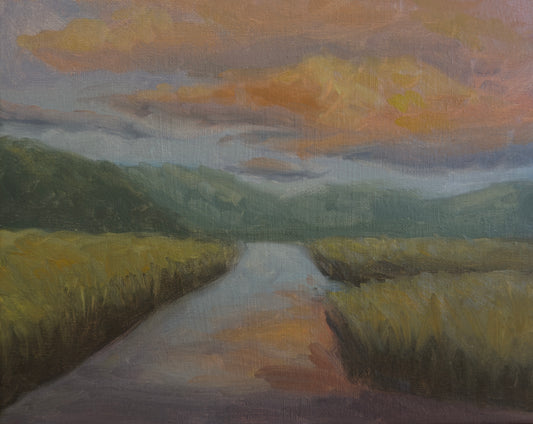 A Moment with the Marsh Print