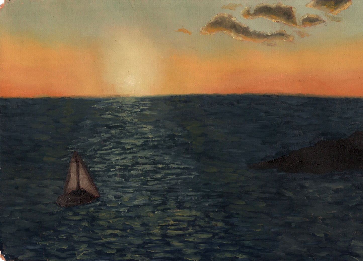 Sailing into the Sunset Prints
